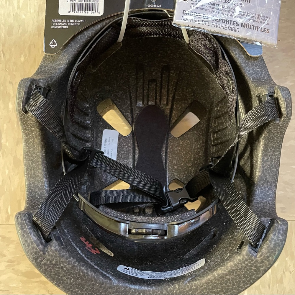 Bell Slope Adult/Teen Bike Helmet Adjustable CPSC Dark Green - Picture 3 of 8